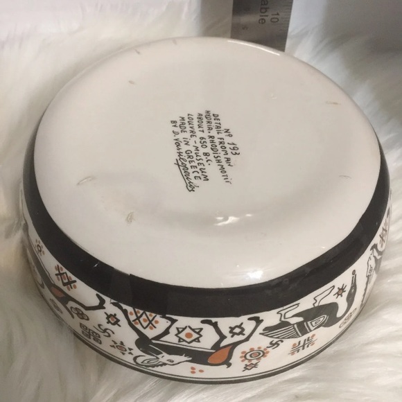 Greek Hydria Rodish Pottery Ashtray #193 Made In Greece - Picture 5 of 5